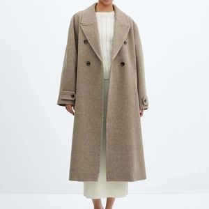 MNG by Mango Oversized wool Coat